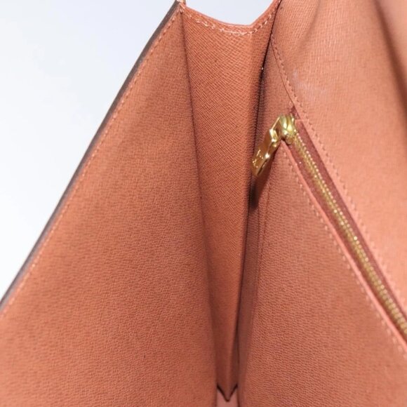 LOUIS VUITTON Monogram Porte envelope Clutch Bag M51801 LV Auth 113782 - Picture 14 of 15